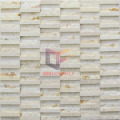 Beige Strip Irregular Marble Mosaic (CFS1027)